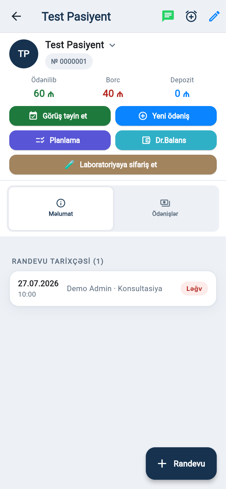Xəstə kartı